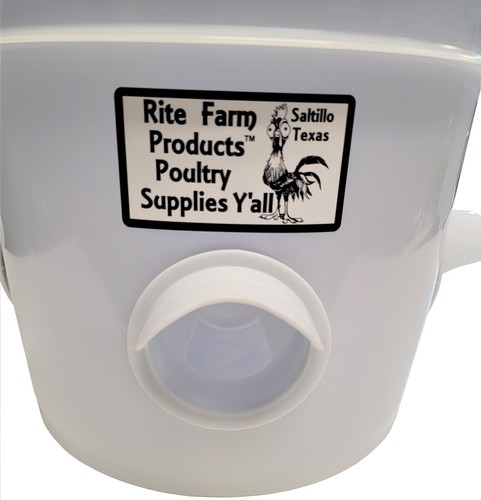 22 POUND CAPACITY AUTOMATIC CHICKEN FEEDER 4 PORT STATIONS AUTO FILL POULTRY - Picture 2 of 3