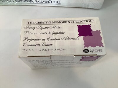 Creative Memories Fancy Square Maker NIB