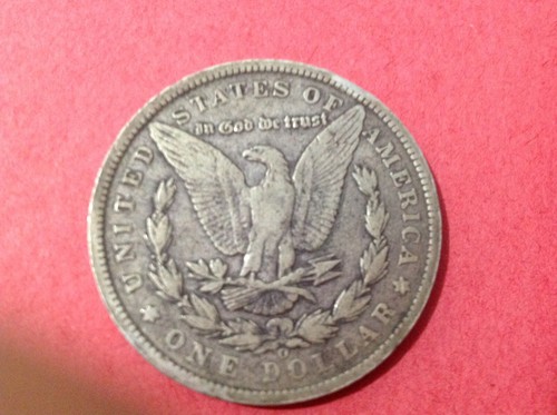 1900-O Morgan Head Silver Dollar (brown) - Picture 2 of 2