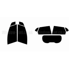 For Renault Captur 5-door 2013+  Full Pre Cut Window Tint Kit Front & Rear Film