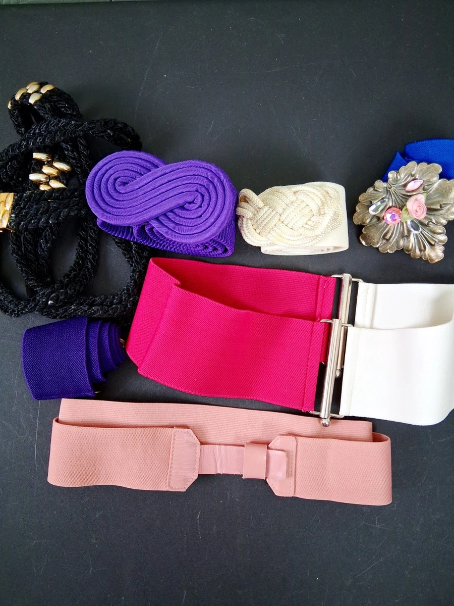 Wide Multicolor Stretch Belts for Women for sale | eBay display picture 3