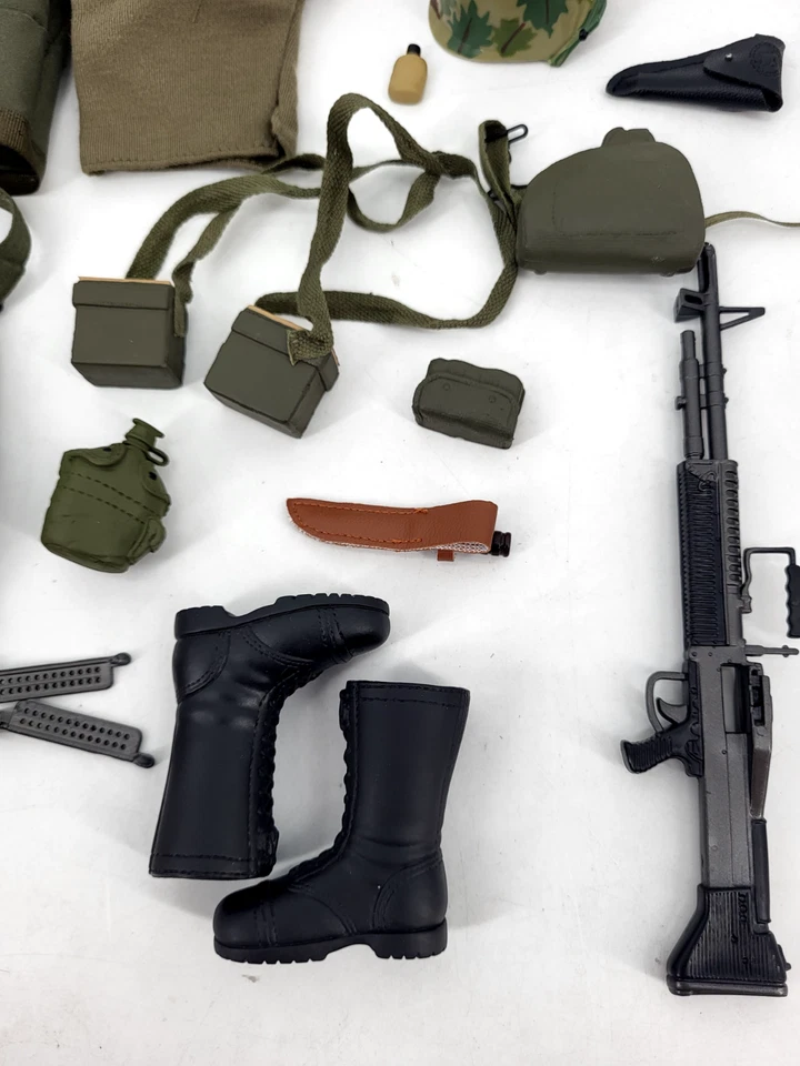 终极战士美国 M.C. M-60机枪手制服套装100%全套 — 第 4/4 张图片