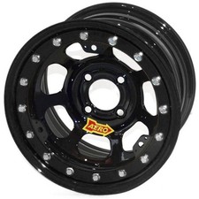 Aero Race Wheels 53 Black Roll-formed Beadlock Wheel 15x8 5x4.75 53-184730