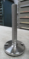 💥DORNER STAINLESS STEEL CONVEYOR LEVELING FOOT W/ THREADED SPINDLE TOP