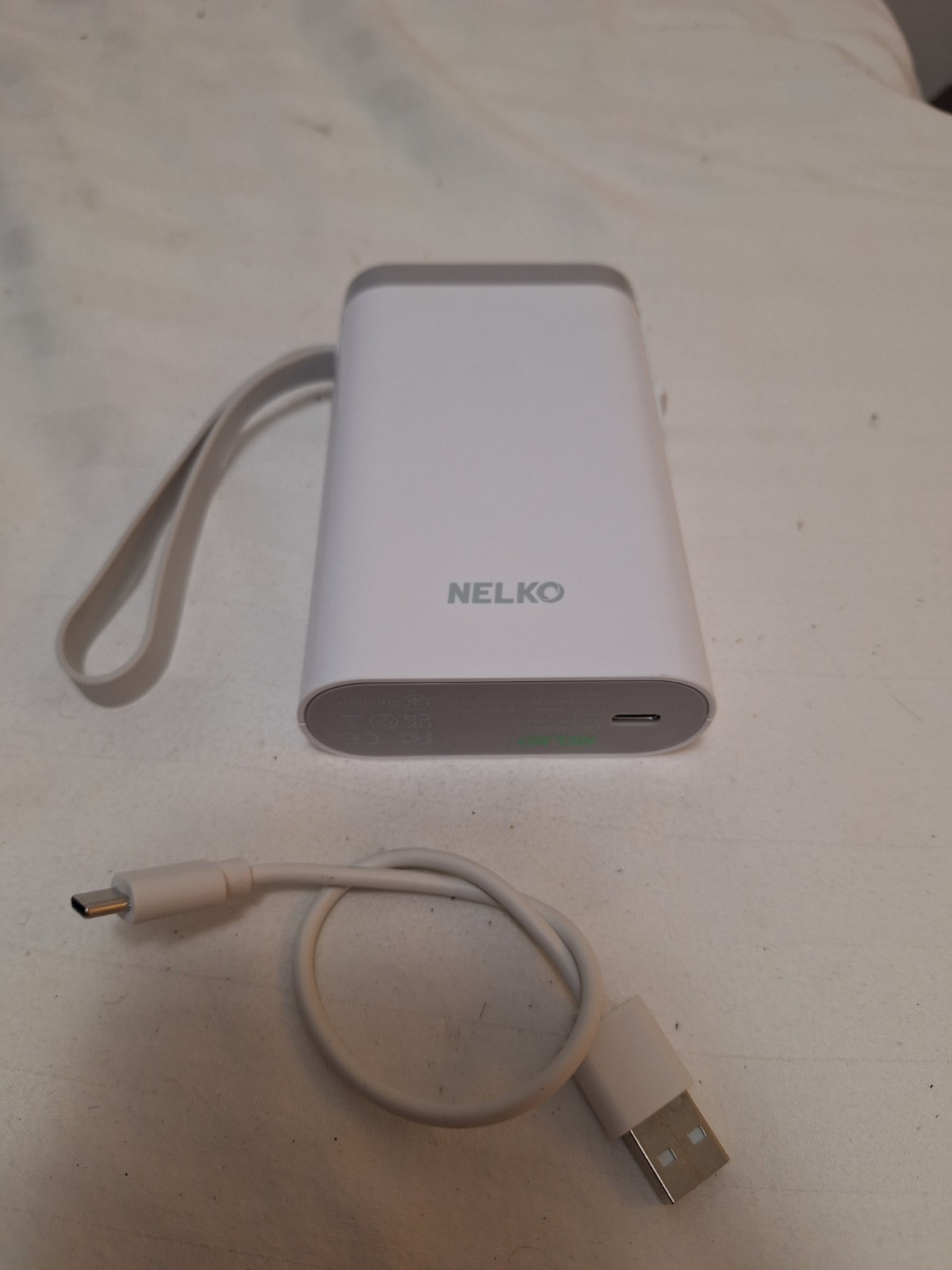 NELKO P21 White Wireless Bluetooth Label Maker Portable Printer  -image