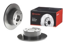 Brembo 08.5743.11 UV Coated solid Rear Brake Rotor AUDI/AUDI (FAW)/SKODA/VW/V...