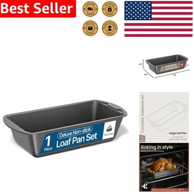 Versatile Loaf Pan, Heavy Duty Carbon Steel, PFOA Free, Even Heat, Perfect Bakes