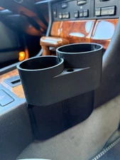 BMW e34, e32 Dual Cup Holder 3D Printed PETG Material High Resist Front Storage