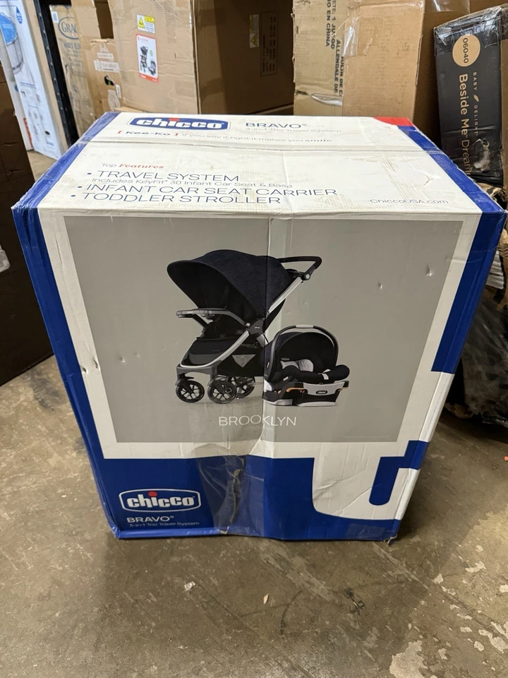 Sistema de viaje Chicco Bravo Trio - Brooklyn Foto 2 de 3