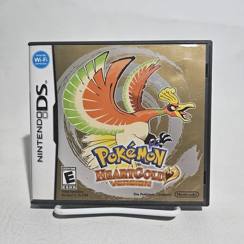 Pokemon: HeartGold Version (Nintendo DS, 2010) Heart Gold Authentic With Case