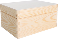 Creative Deco Holzkiste Mit Deckel | 19,5 X 15 X 10 Cm (+/-1Cm) |