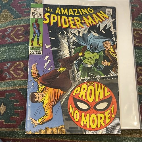 Amazing Spider-Man 79 1969 Marvel Comics VG+ 4.5 2nd App Prowler Gwen Stacy