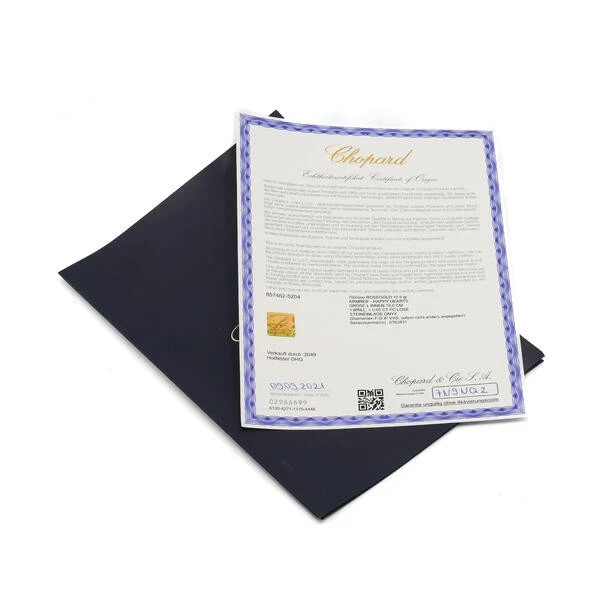 Armreif CHOPARD Happy Hearts Box & Papiere in 18 Kt. 750 Gold - Bild 4 von 4