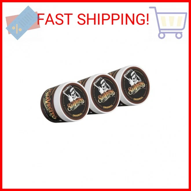 Suavecito Pomada Original Sujeción 4 OZ, Paquete de 3 - Pomada para Cabello de Sujeción Media para Hombres -  Foto 2 de 2