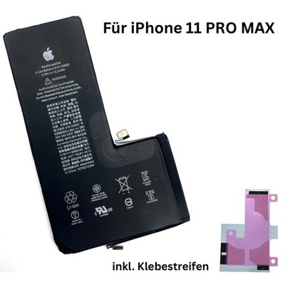 Original Apple iPhone 11 Pro Max Batterie Akku Battery Accu 3969mAh Mit Kleber