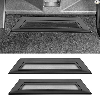 Air Vent Cover ABS Material Mesh Rear Floor Backseat Under Seat Air Flow Vent Gr
