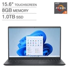 Dell Inspiron 3535 15.6" Touchscreen Laptop - AMD Ryzen 5 7530U 8GB 1TB SSD