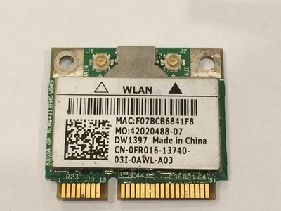 Broadcom DW1397 Wireless Card BCM94312HMG Dell 0FR016 FR016