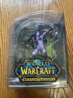 World of WarCraft Action Figure Series 5 Alathena Moonbreeze With Sorna New
