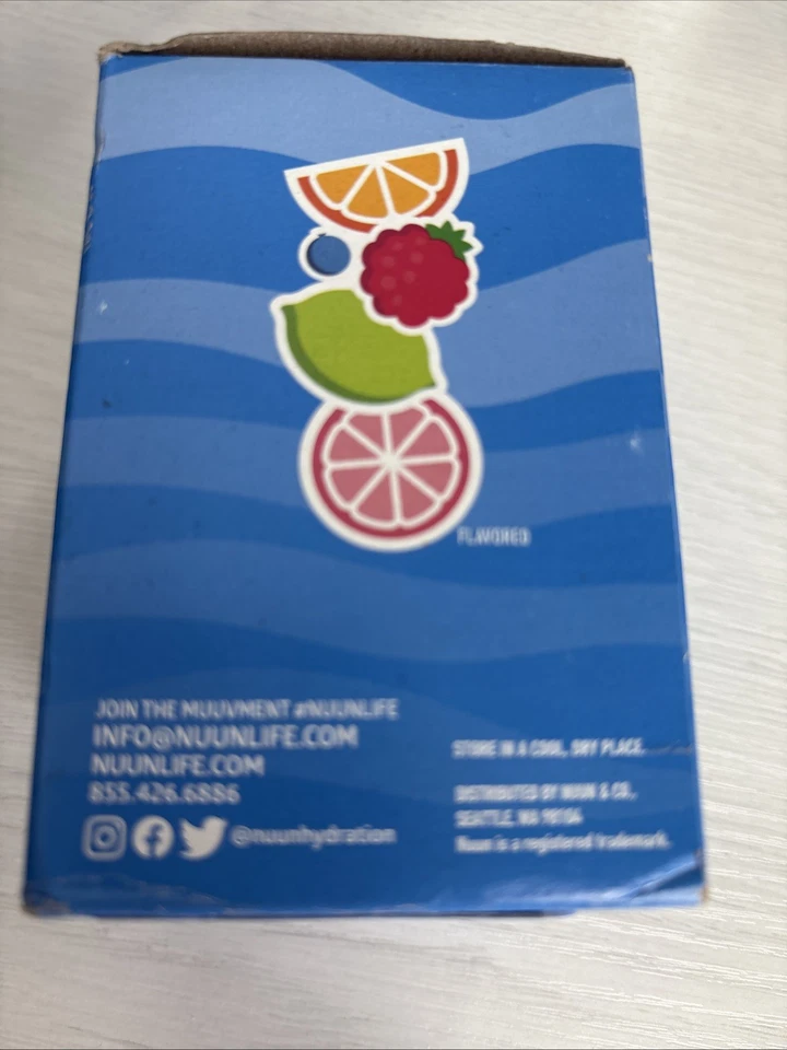 Nuun Sport шипучий смешанный вкус коробка из 4 тюбиков (40 порций) Бесплатная доставка - Изображение 3 из 4