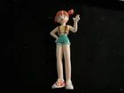 Vintage Tomy Misty Action Figure 1998 5” Vinyl Pokemon Toy Mini Figures Vintage