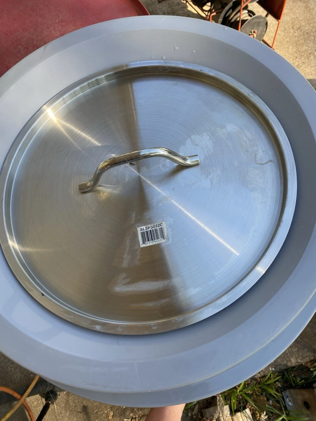 14” Stainless Steel Lid Cooking Kitchen Soup Stew Sauce Stockpot Just Lid