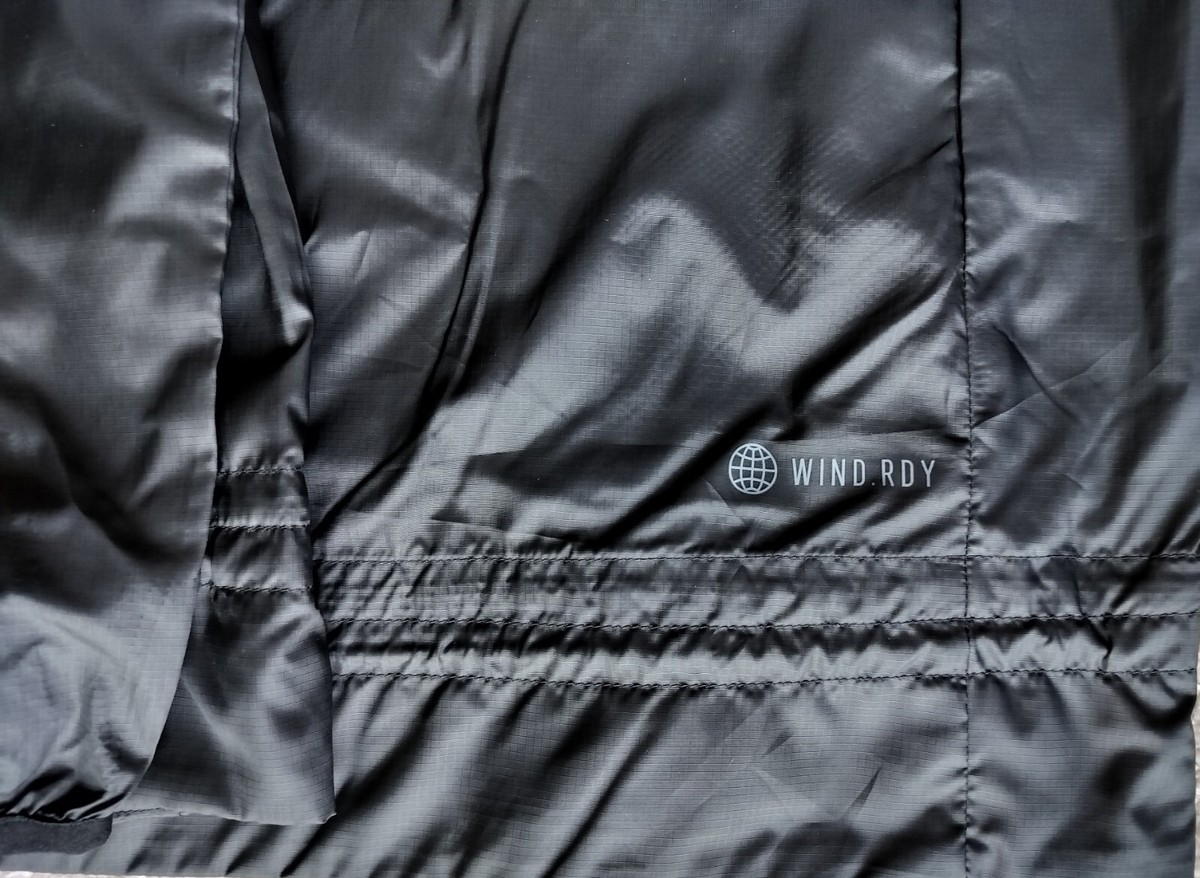 adidas WIND.RDY ジャケット L ブラック Adidas WIND.RDY Kids Windproof Jacket