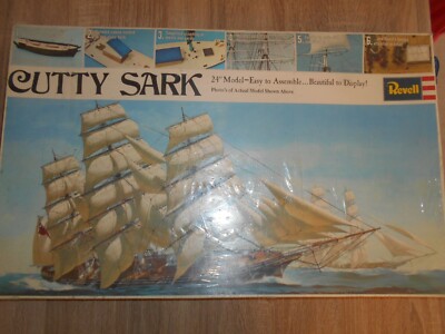 NEU & OVP - REVELL: Vintage 1968 Cutty Sark - 24 Zoll Modellbausatz 1:140