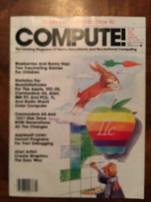 COMPUTE! (July 1984, Issue 50, Vol. 6, No. 7) Vintage Computer Magazine!