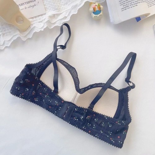 Underwear Brassiere for Women Shockproof Push Up Bra Wireless Deep V Bra Gifts - Picture 10 of 16