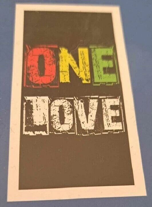 全新 One Love Bath 海滩泳池 礼物 毛巾 Rasta 颜色 Reggae 音乐 One Heart 柔软 — 第 2/3 张图片