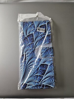Note 8 Phone Case (Blue leaf pattern)