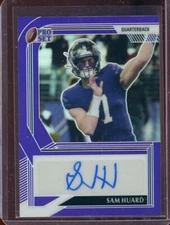 2022 Leaf Pro Set Metal Prismatic Purple Sam Huard Rc Auto (30/30)