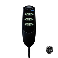 Electric Drive Medical Hospital Beds 6 Button 7 Pin Remote Model 15033 and 15235