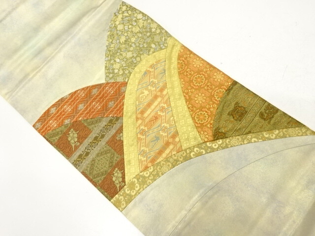7233738: JAPANESE KIMONO / VINTAGE FUKURO OBI / SILK / WOVEN