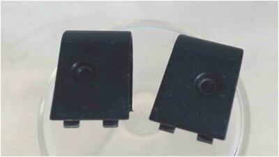 TFT LCD Display Scharnier Abdeckung Blende R + L Bluechip TW3 EAA-89