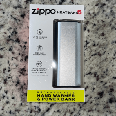 #ad #ad Zippo Manufacturing Company Silver HeatBank 6 Rechargeable Handwarmer New $52.00