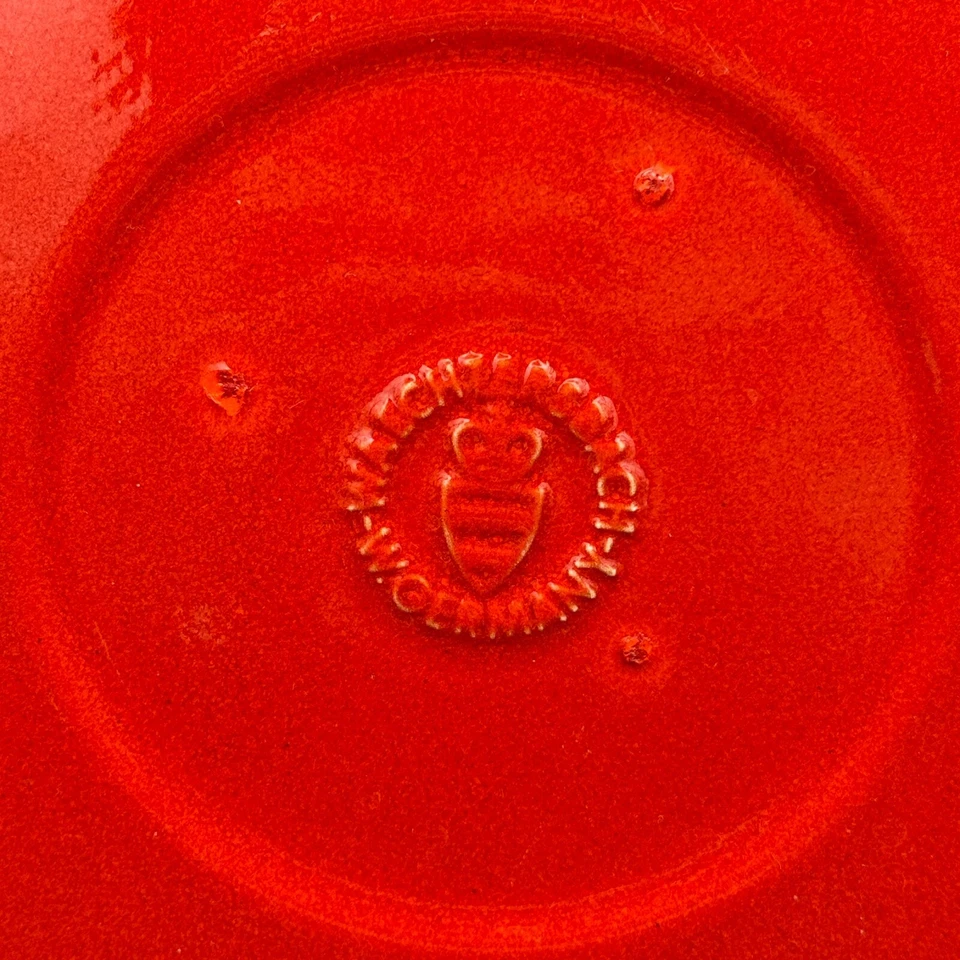 Waechtersbach Christmas Tree Ornament Round Handle Hanger Flat Novelty 8" - Image 3 of 4