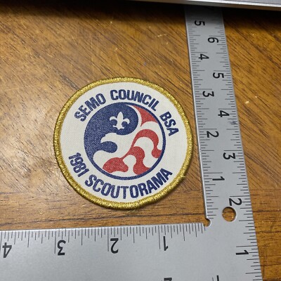 SEMO Council BSA 1981 Scoutorama BSA Boy Scouts HDB-1005E