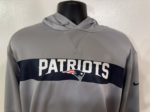 NFL Nike Men's New England Patriots On-Field Coaches Players Hoodie XL Sweater - Picture 7 of 20