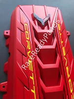 2020/24 CORVETTE C8 ENGINE COVER TORCH RED CARBON FIBER RAILS NEW OEM!! (For: More than one vehicle)