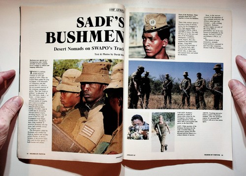 1987 January Soldier Of Fortune Magazine Clint Eastwood Heartbreak Ridge - Picture 6 of 8