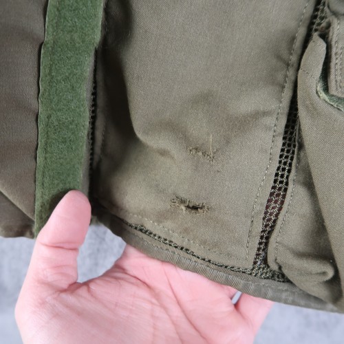 Vintage 80s Flight Survival Vest Size M / L Mesh Cargo Broken Zipper Military - Picture 14 of 14