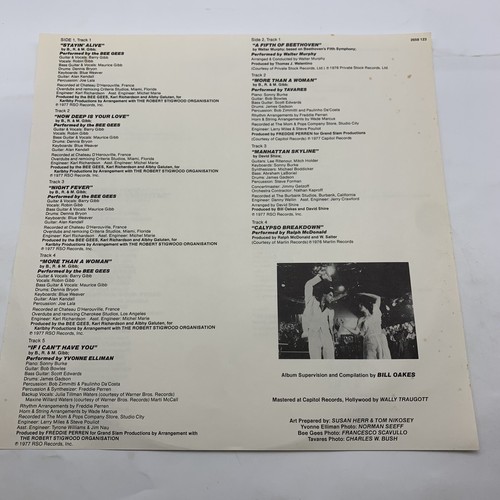 SATURDAY NIGHT FEVER SOUNDTRACK - 1977 OZ 1ST PRESS VINYL LP RECORD - NM - Picture 12 of 13