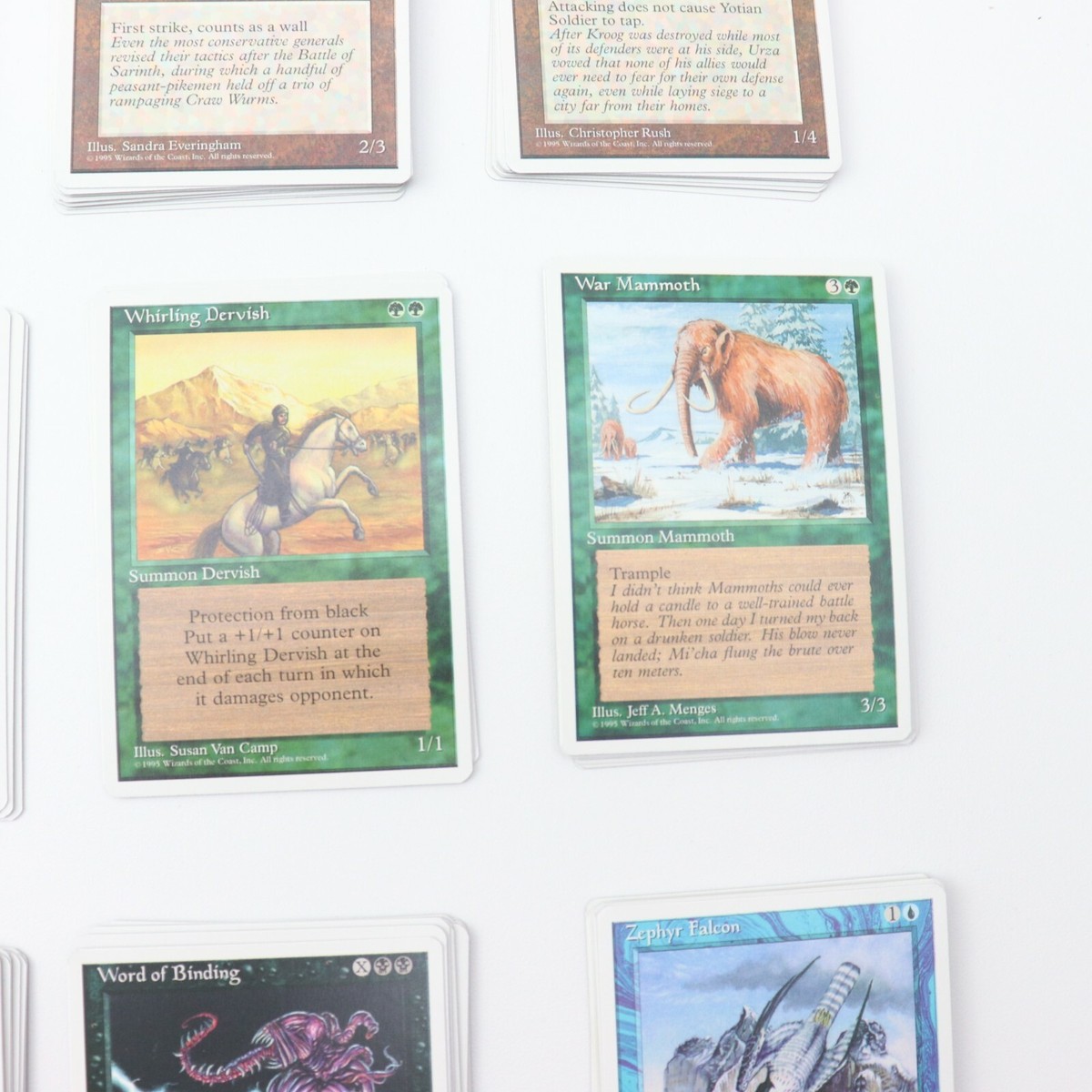 Magic the Gathering 1995 Lot of 112 Cards Deck | eBay