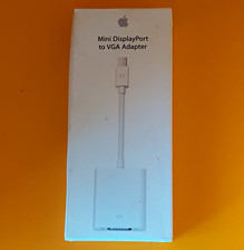 Apple Mini DisplayPort Male to VGA/SVGA D-Sub Female Adapter, White