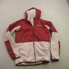 Columbia Jacket Girls Large Long Sleeve Hooded Pockets Lightweight Outdoors