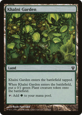 Khalni Garden #127 (MP) Archenemy ARC Magic MTG