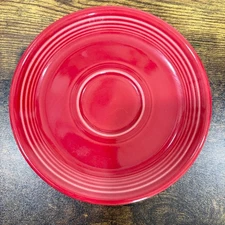 Fiesta Scarlet Red Saucer Plate for Tea Cup Retro Homer Laughlin Replacement 