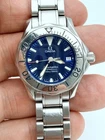 1998 Omega Seamaster Professional 300M James Bond Ladies Blue Waves Serviced